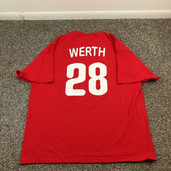 Jayson Werth Philadelphia Phillies T-Shirt Jersey Mens XL - Picture 4 of 8